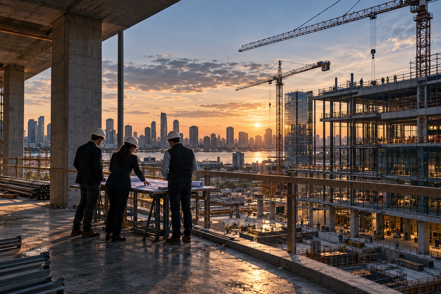 Development and construction activity representing Techno Global's Build mode of participation