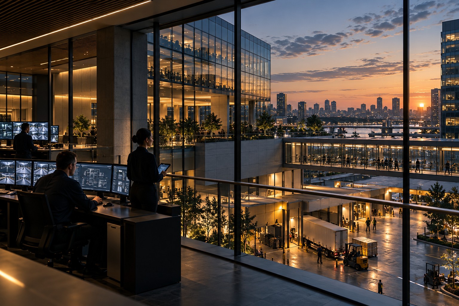 Field operations and real-world execution representing Techno Global's Operate mode of participation