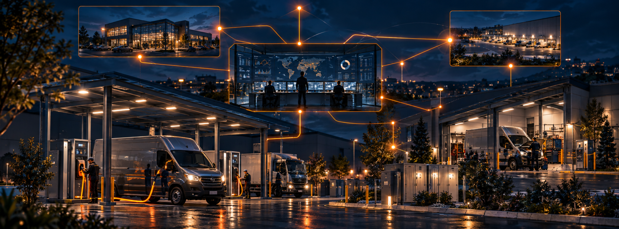 Wortix EV fleet visualization