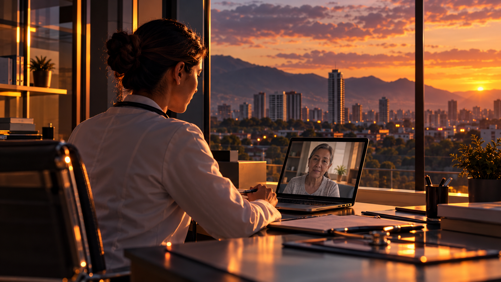 Documentary-style clinical consultation in a real healthcare setting